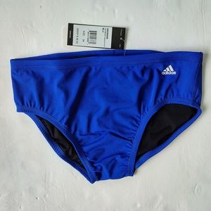 Adidas Infinitex+ Men's Blue Waterpolo Swim Brief AMX86WB Size 30
